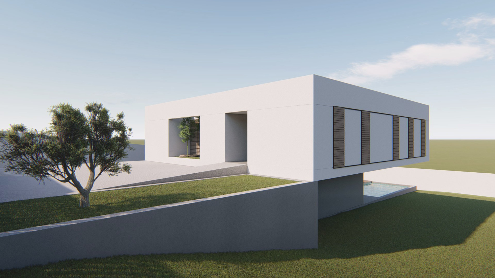 Vivienda unifamiliar - Proyecto en ejecución